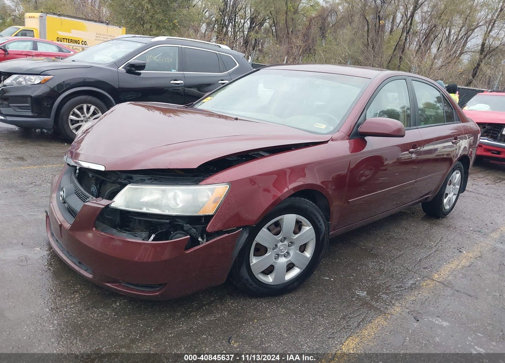 2007 HYUNDAI SONATA GLS VIN: 5NPET46C77H221209