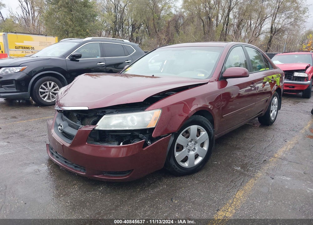 2007 HYUNDAI SONATA GLS VIN: 5NPET46C77H221209