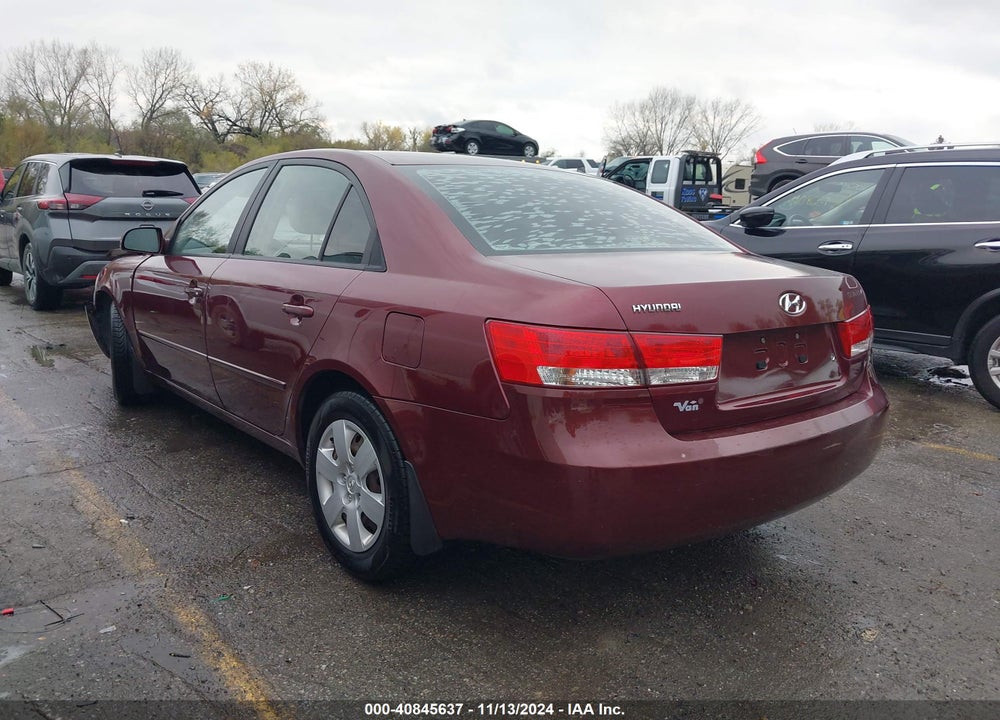 2007 HYUNDAI SONATA GLS VIN: 5NPET46C77H221209