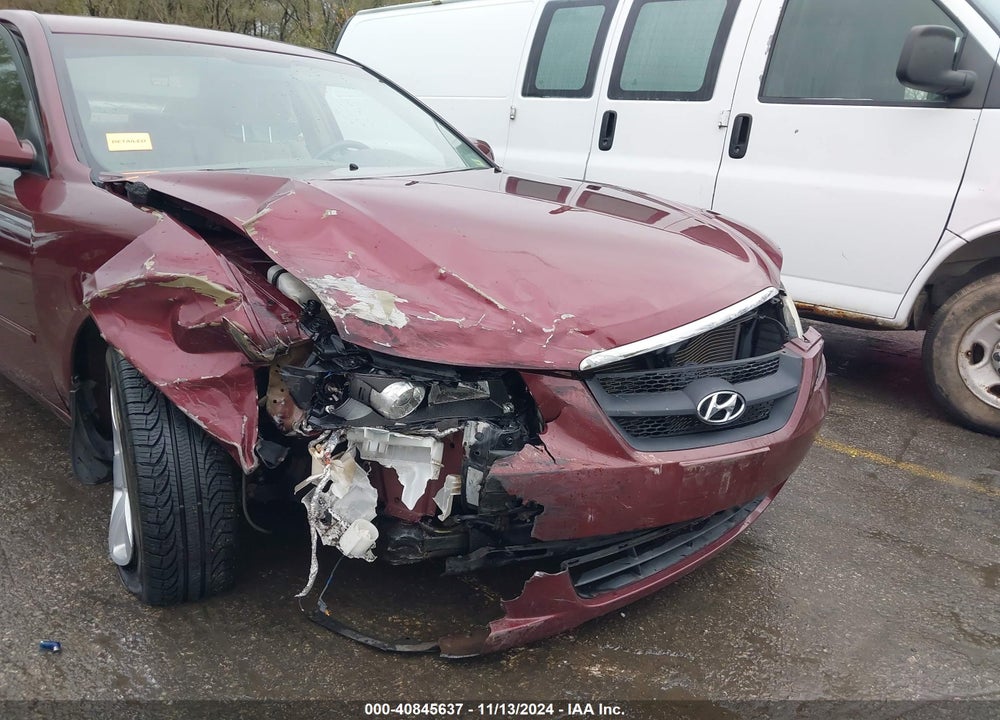 2007 HYUNDAI SONATA GLS VIN: 5NPET46C77H221209