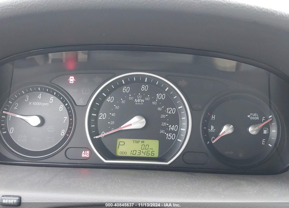 2007 HYUNDAI SONATA GLS VIN: 5NPET46C77H221209