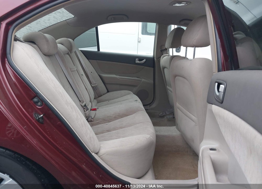 2007 HYUNDAI SONATA GLS VIN: 5NPET46C77H221209