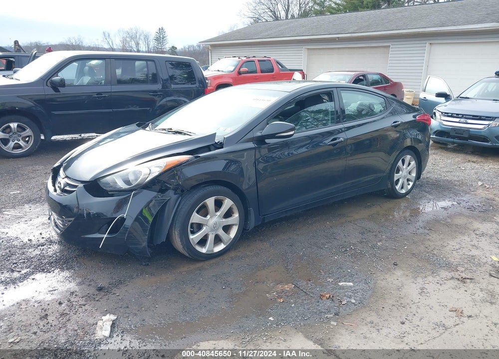 2013 HYUNDAI ELANTRA LIMITED VIN: 5NPDH4AEXDH303727