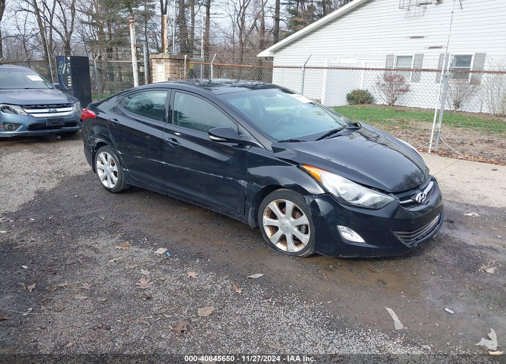 2013 HYUNDAI ELANTRA LIMITED VIN: 5NPDH4AEXDH303727