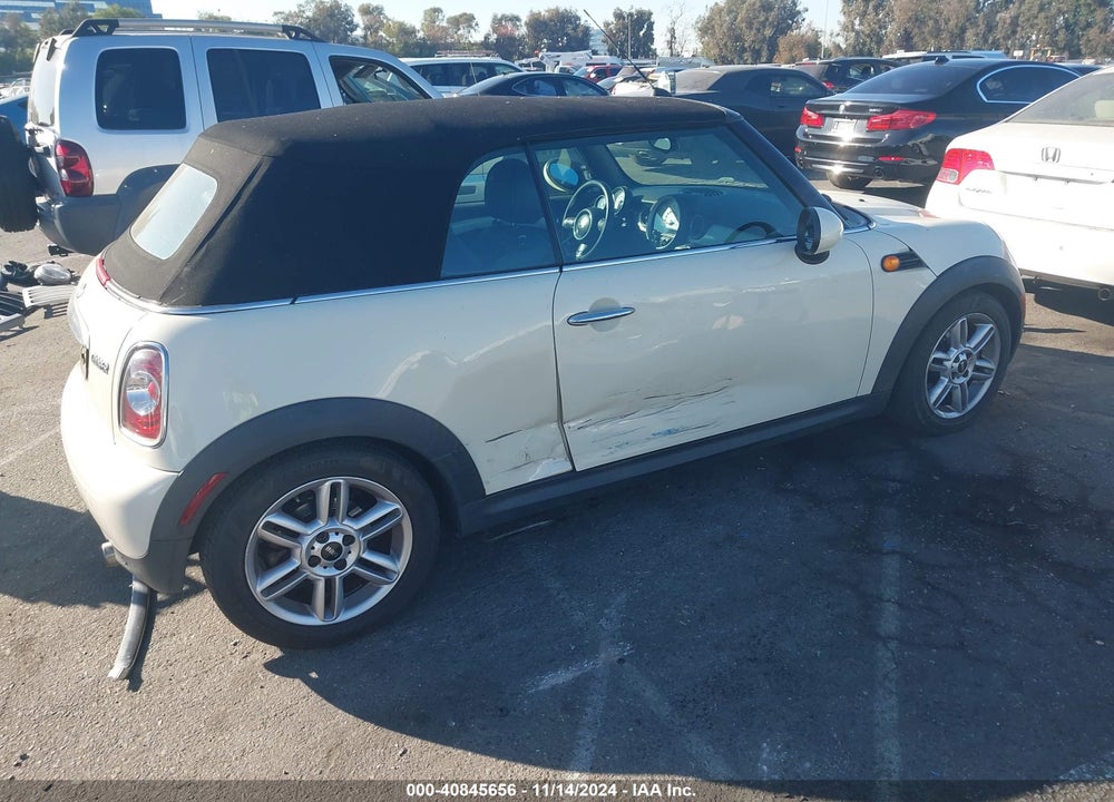 2012 MINI COOPER VIN: WMWZN3C53CT133949