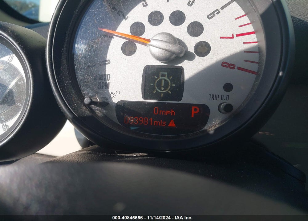 2012 MINI COOPER VIN: WMWZN3C53CT133949