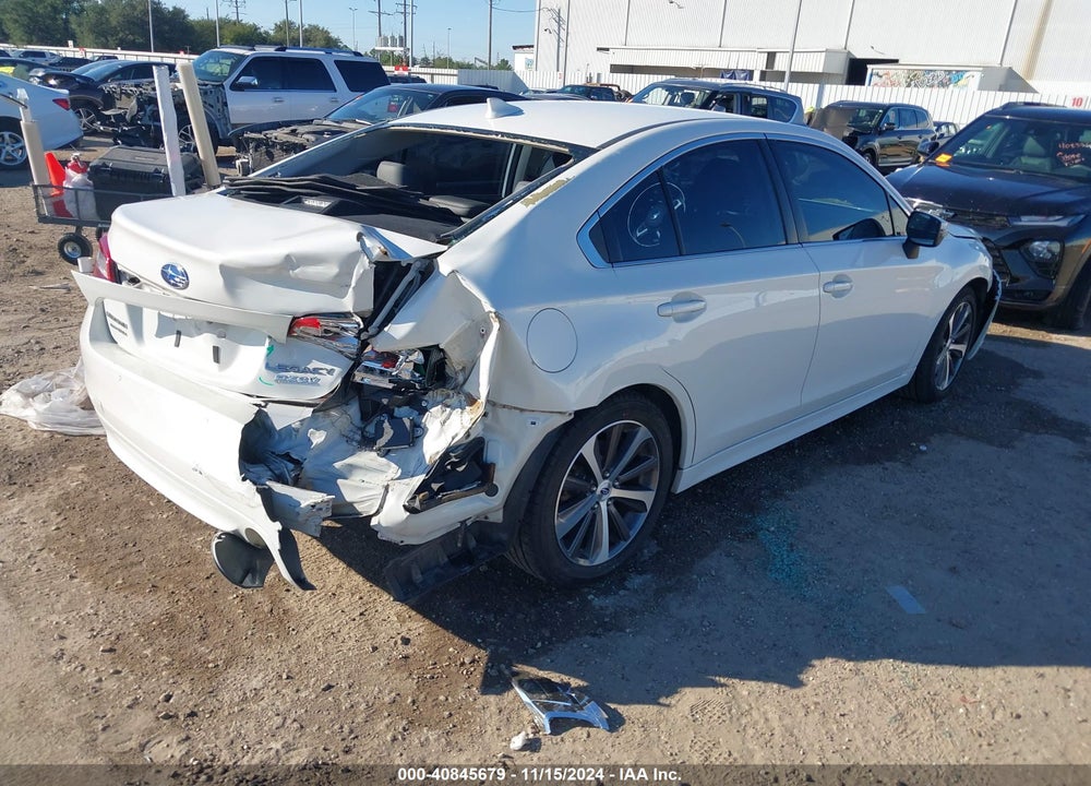 2017 SUBARU LEGACY 2.5I LIMITED VIN: 4S3BNAN67H3030071