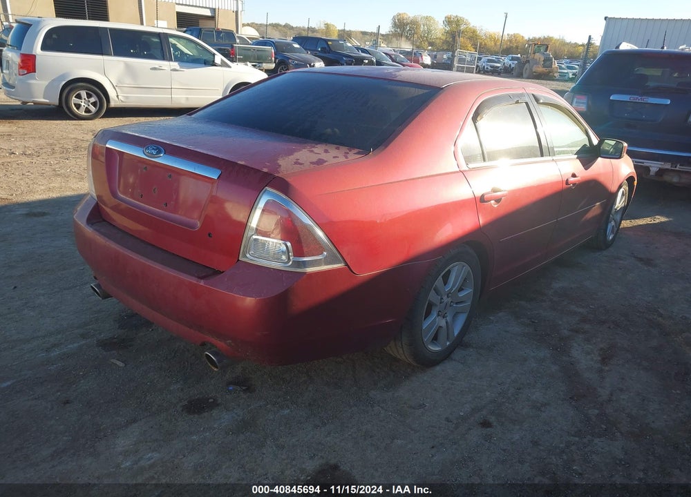 2006 FORD FUSION SEL VIN: 3FAHP08136R176857