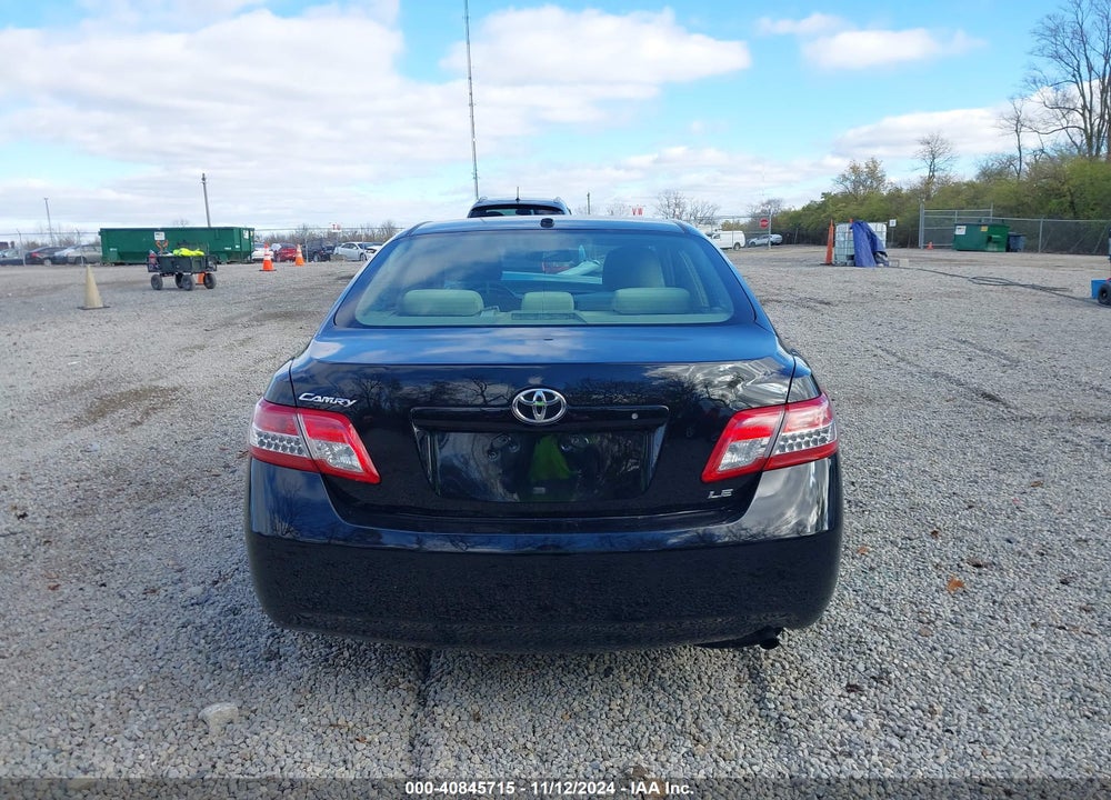 2010 TOYOTA CAMRY LE VIN: 4T4BF3EK7AR021085