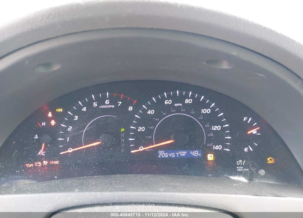 2010 TOYOTA CAMRY LE VIN: 4T4BF3EK7AR021085