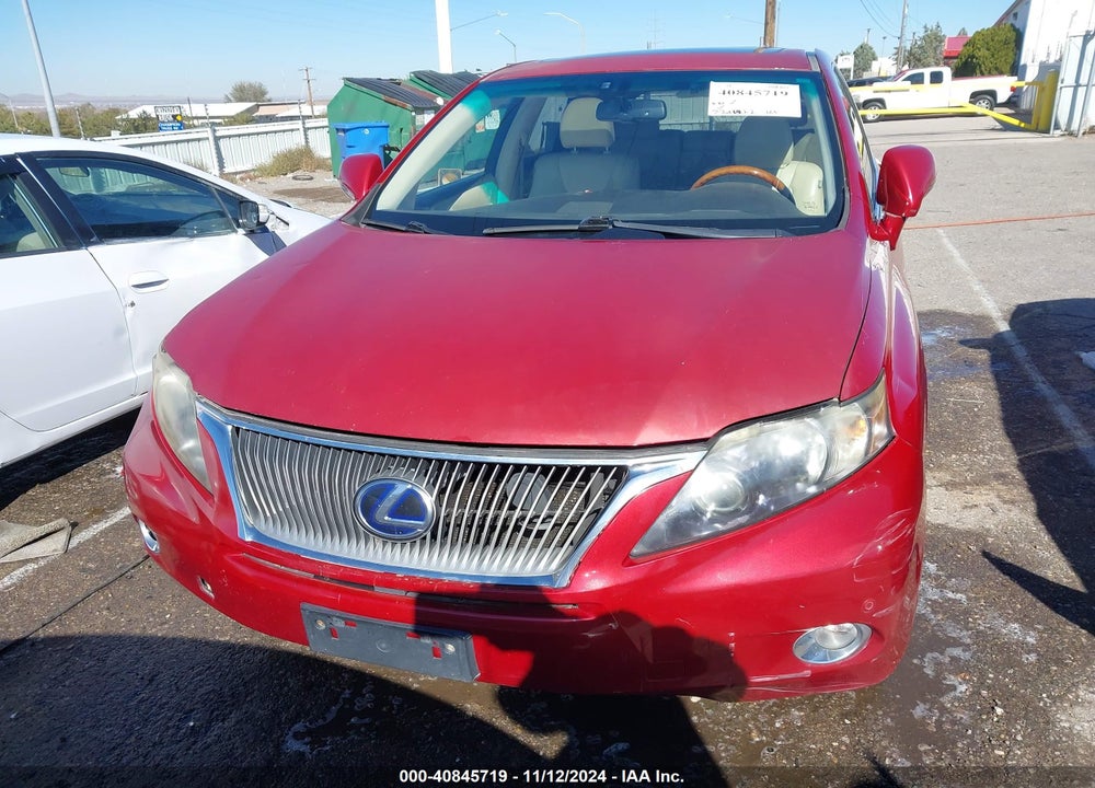 2010 LEXUS RX 450H VIN: JTJZB1BA3A2003622