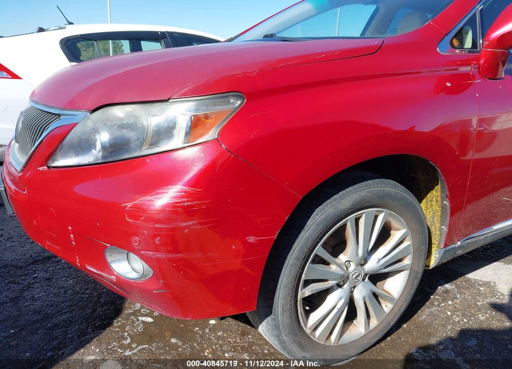 2010 LEXUS RX 450H VIN: JTJZB1BA3A2003622