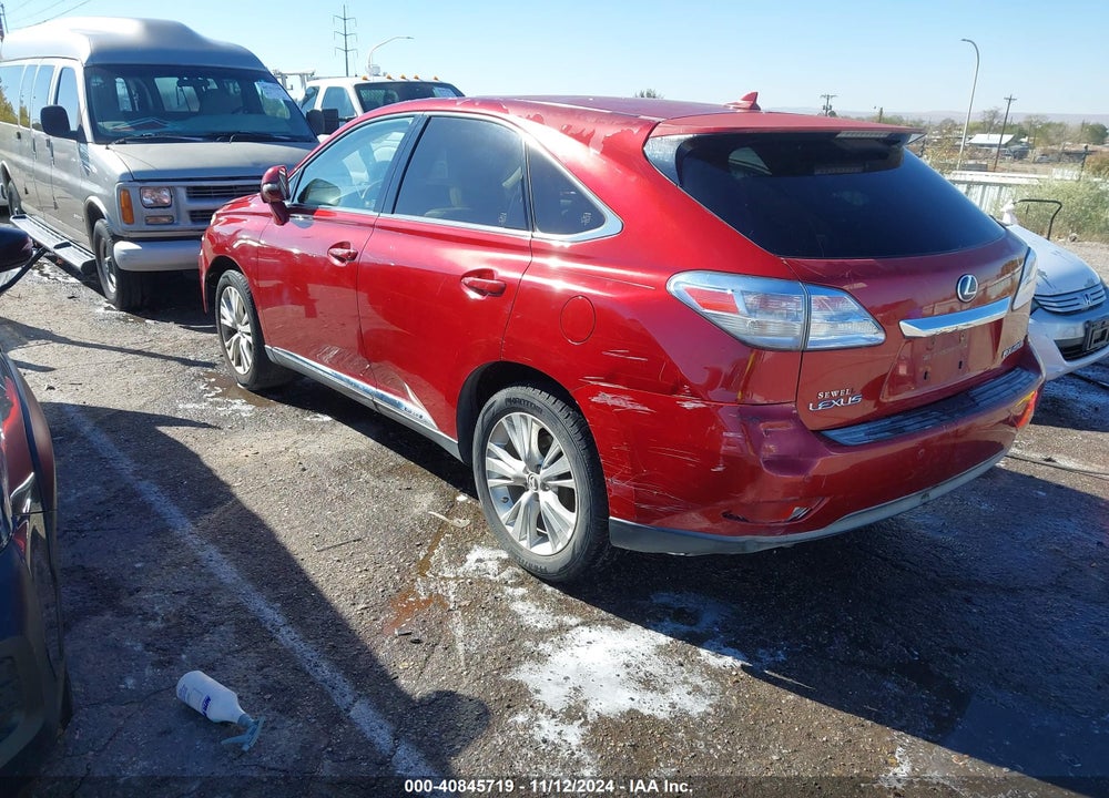 2010 LEXUS RX 450H VIN: JTJZB1BA3A2003622