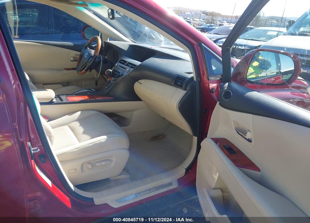 2010 LEXUS RX 450H VIN: JTJZB1BA3A2003622