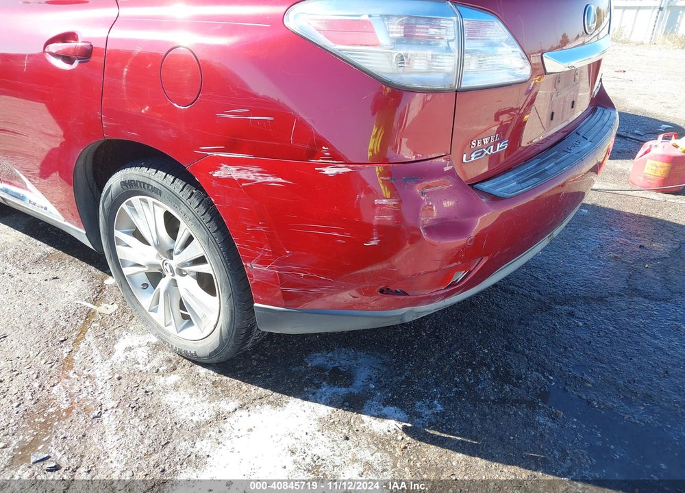 2010 LEXUS RX 450H VIN: JTJZB1BA3A2003622