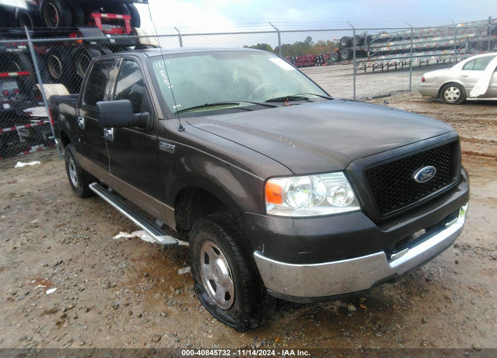 2005 FORD F-150 XLT VIN: 1FTRW12W45FA83840