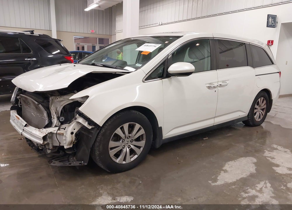 2015 HONDA ODYSSEY EX-L VIN: 5FNRL5H63FB131485