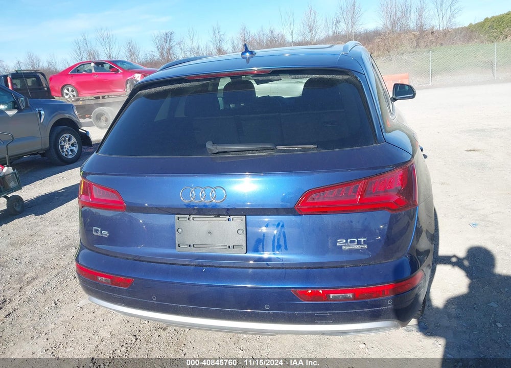 2018 AUDI Q5 2.0T PREMIUM/2.0T TECH PREMIUM VIN: WA1CNAFY7J2073139