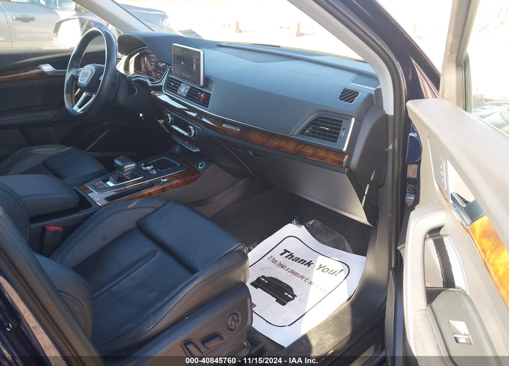2018 AUDI Q5 2.0T PREMIUM/2.0T TECH PREMIUM VIN: WA1CNAFY7J2073139