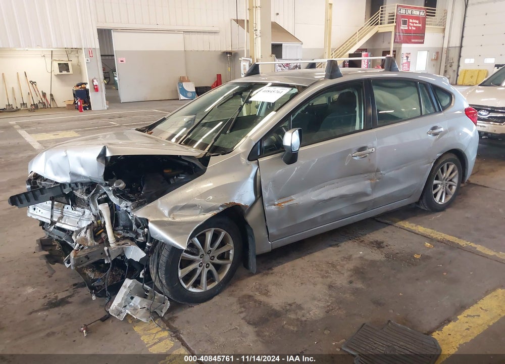 2014 SUBARU IMPREZA 2.0I PREMIUM VIN: JF1GPAC67E8275119