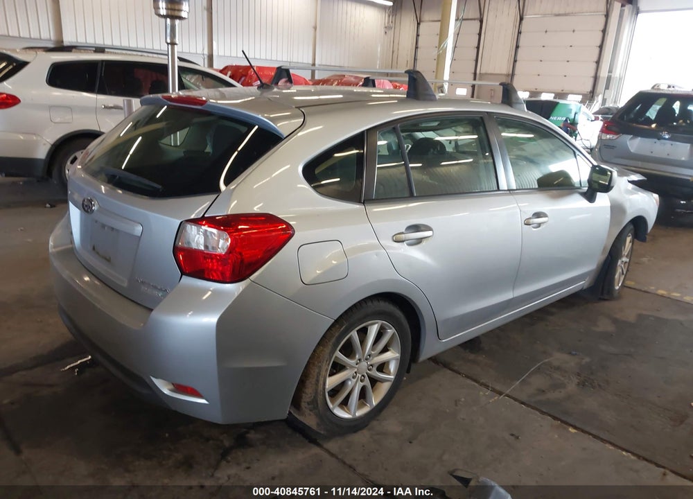 2014 SUBARU IMPREZA 2.0I PREMIUM VIN: JF1GPAC67E8275119