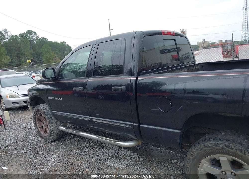 2006 DODGE RAM 1500 SLT/TRX4 OFF ROAD/SPORT VIN: 1D7HU18206S701014