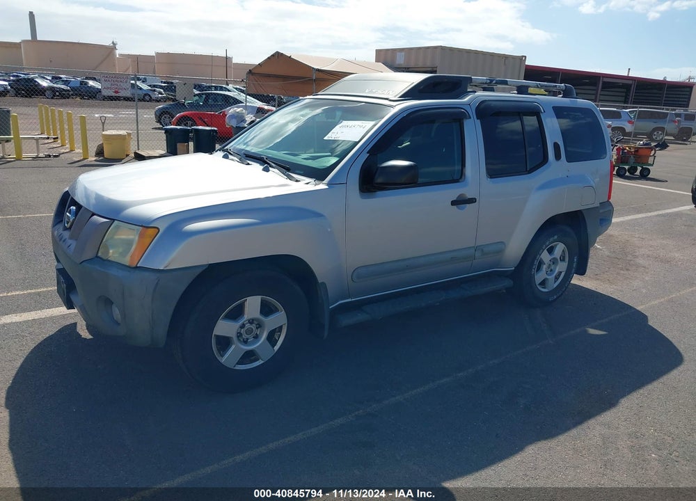 2006 NISSAN XTERRA S VIN: 5N1AN08U26C540966
