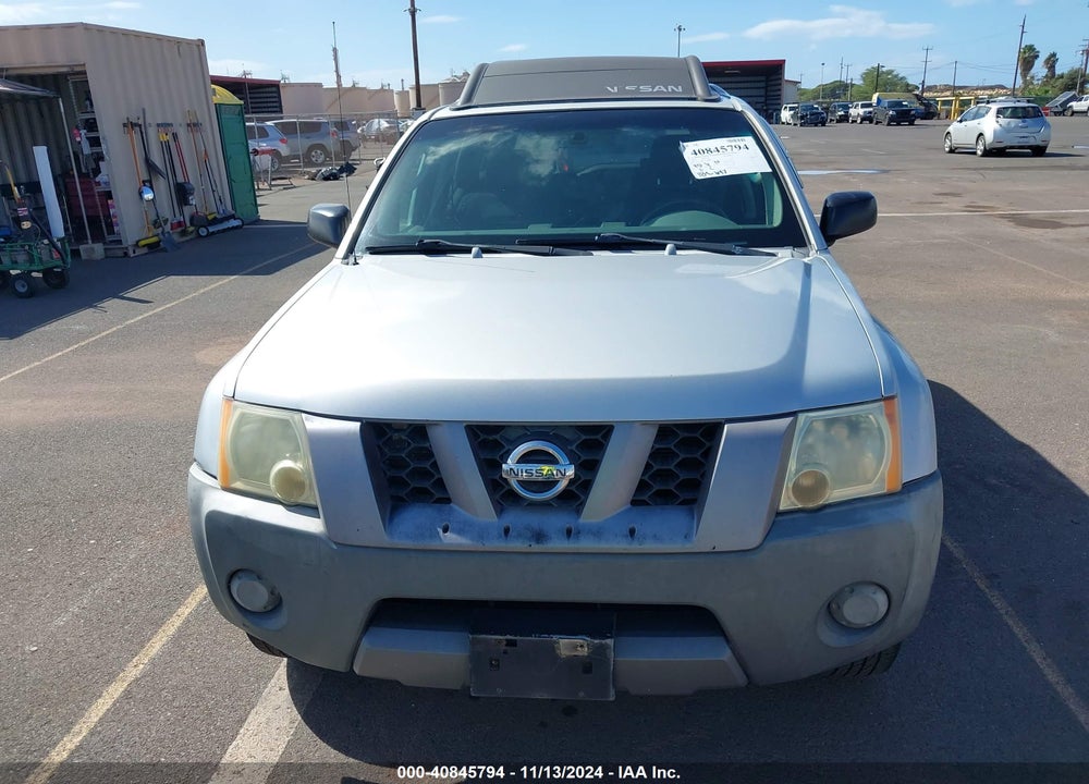 2006 NISSAN XTERRA S VIN: 5N1AN08U26C540966