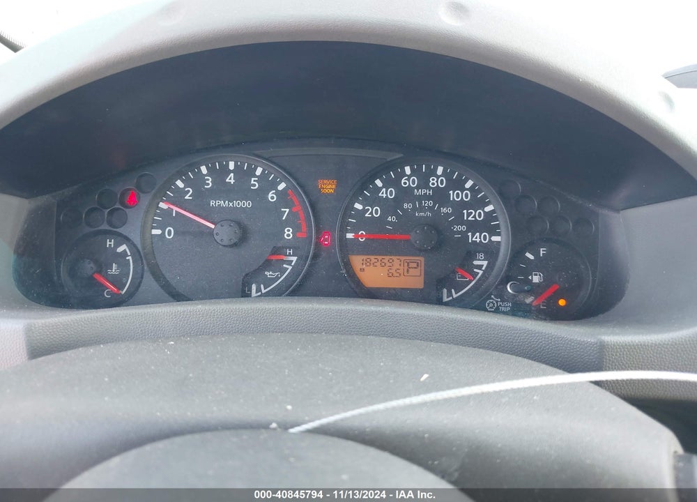 2006 NISSAN XTERRA S VIN: 5N1AN08U26C540966