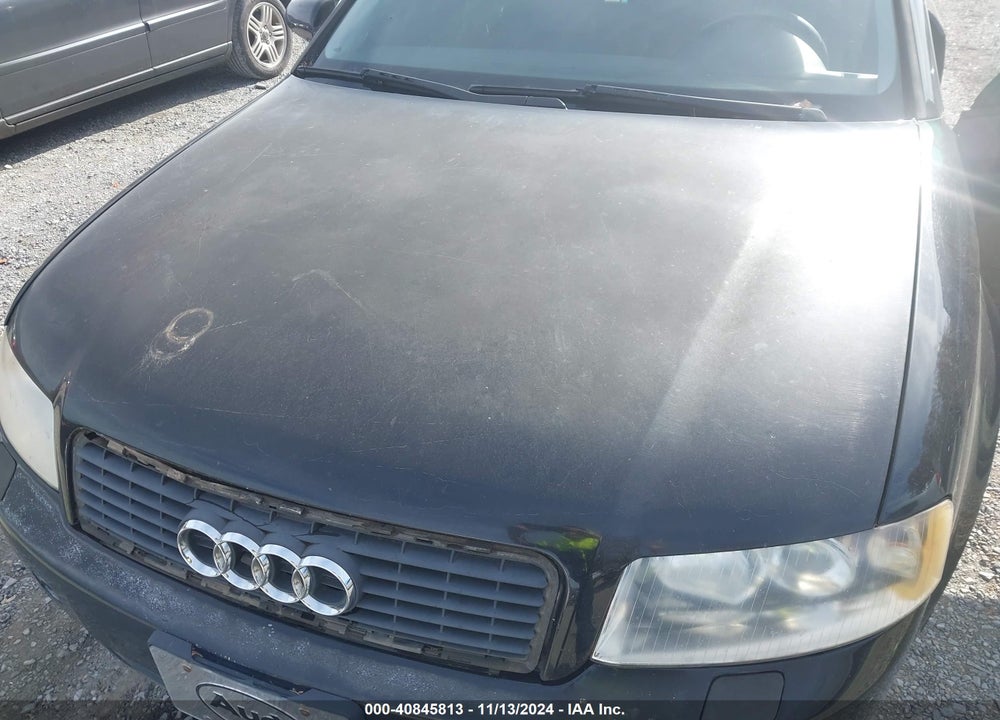 2003 AUDI A4 1.8T VIN: WAUJC68E43A262999