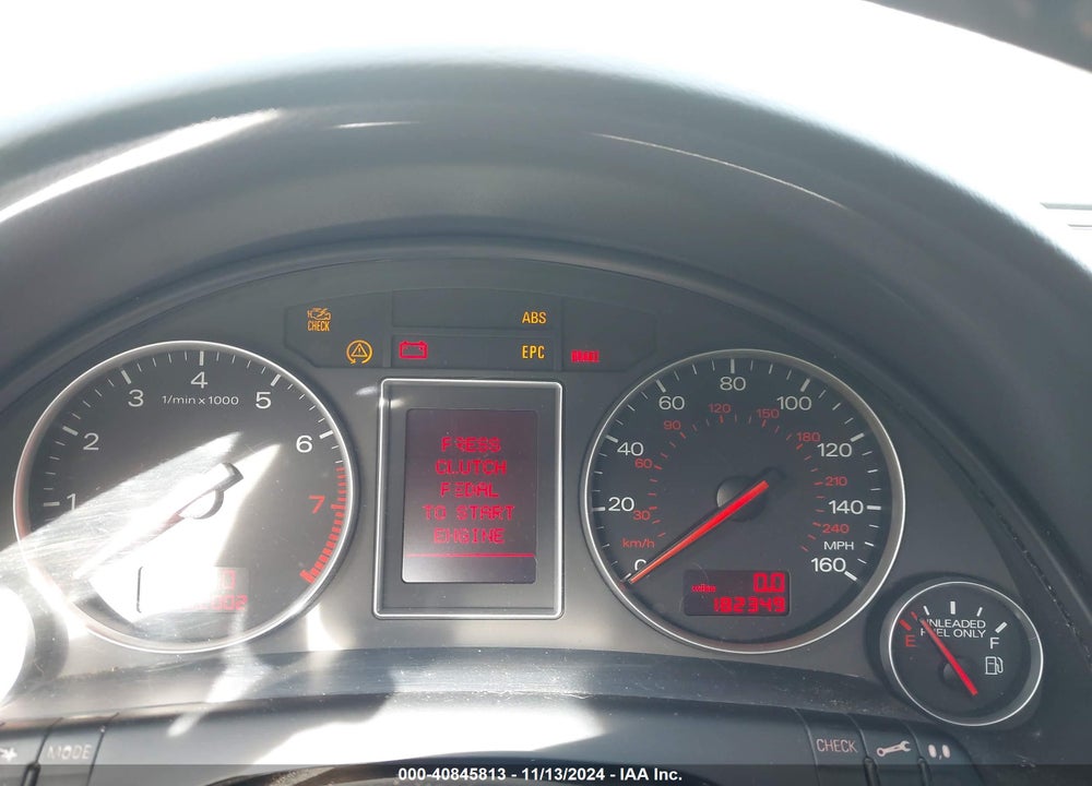 2003 AUDI A4 1.8T VIN: WAUJC68E43A262999