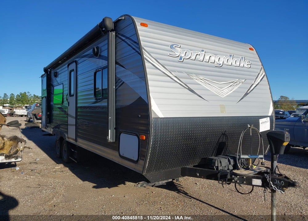 2018 KEYSTONE SPRINGDALE VIN: 4YDT26027JG100047