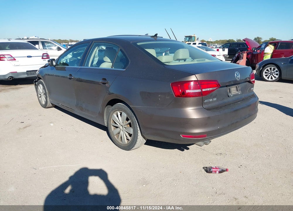 2015 VOLKSWAGEN JETTA VIN: 3VWLA7AJ9FM411359