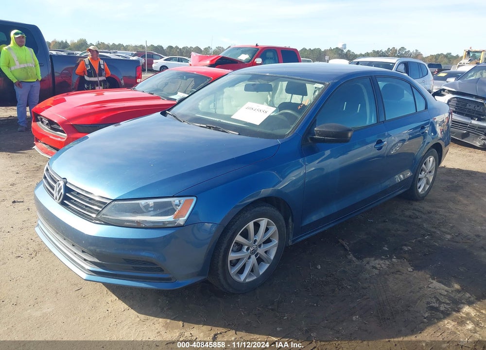 2015 VOLKSWAGEN JETTA 1.8T SE VIN: 3VWD17AJ2FM234593