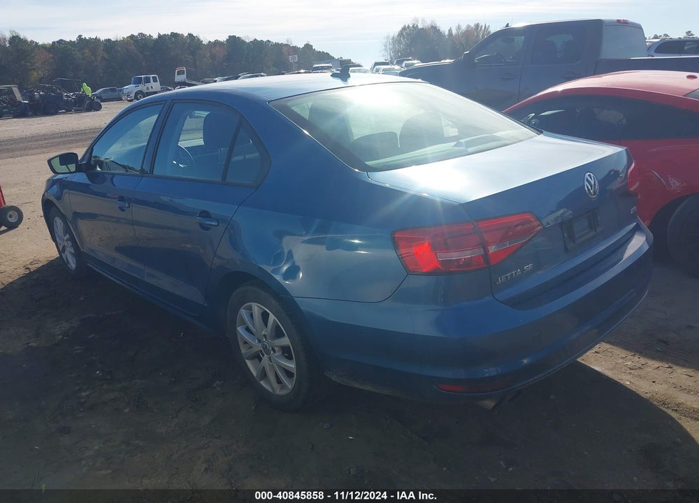 2015 VOLKSWAGEN JETTA 1.8T SE VIN: 3VWD17AJ2FM234593