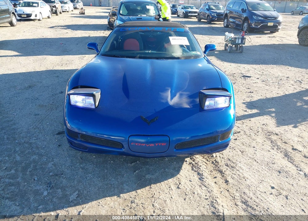 2002 CHEVROLET CORVETTE VIN: 1G1YY32G225118587