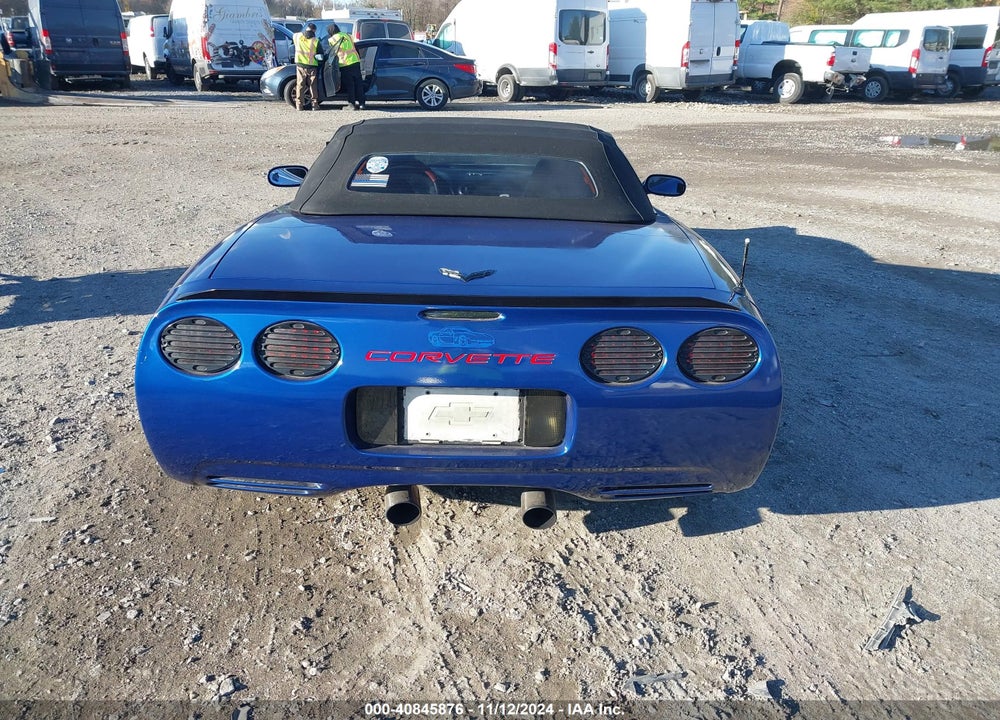 2002 CHEVROLET CORVETTE VIN: 1G1YY32G225118587