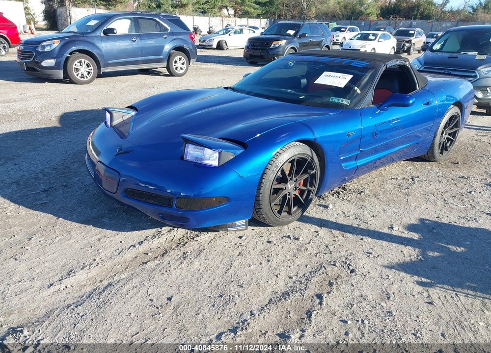 2002 CHEVROLET CORVETTE VIN: 1G1YY32G225118587