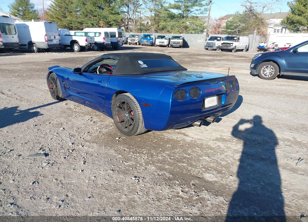 2002 CHEVROLET CORVETTE VIN: 1G1YY32G225118587