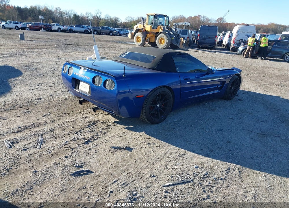 2002 CHEVROLET CORVETTE VIN: 1G1YY32G225118587