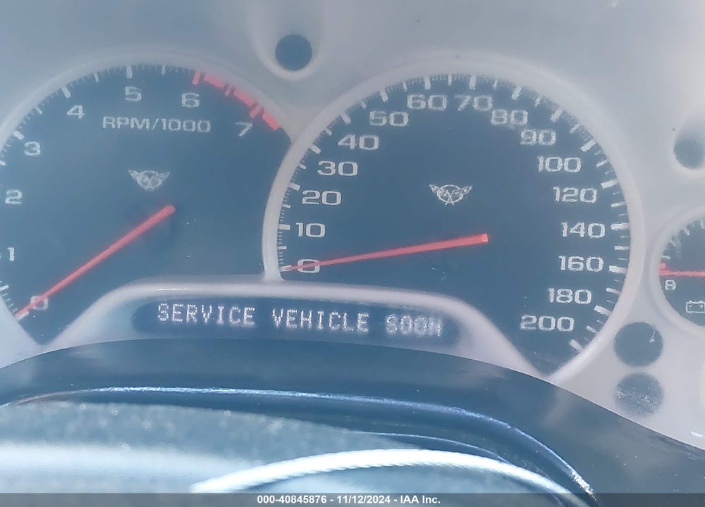 2002 CHEVROLET CORVETTE VIN: 1G1YY32G225118587