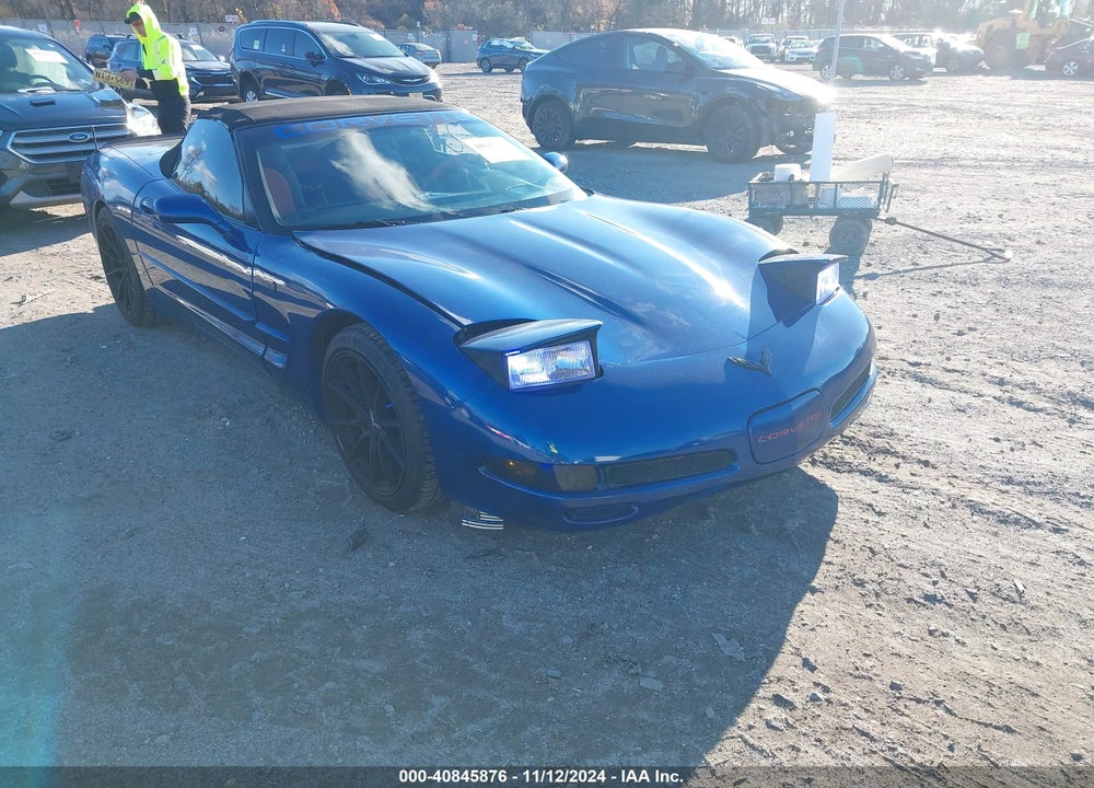 2002 CHEVROLET CORVETTE VIN: 1G1YY32G225118587