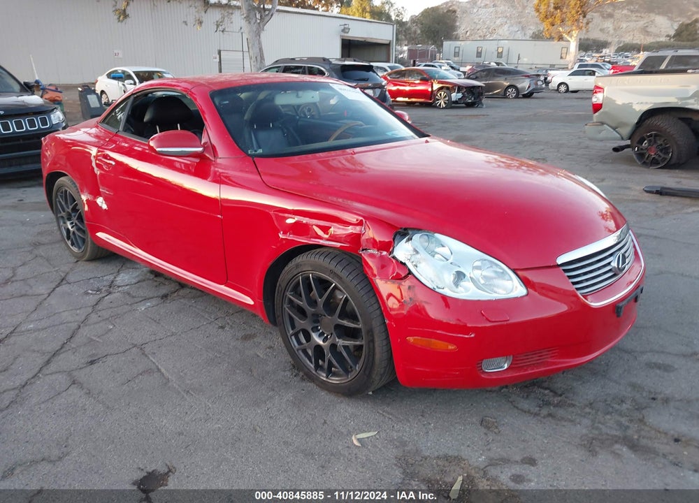 2002 LEXUS SC 430 VIN: JTHFN48Y520024020