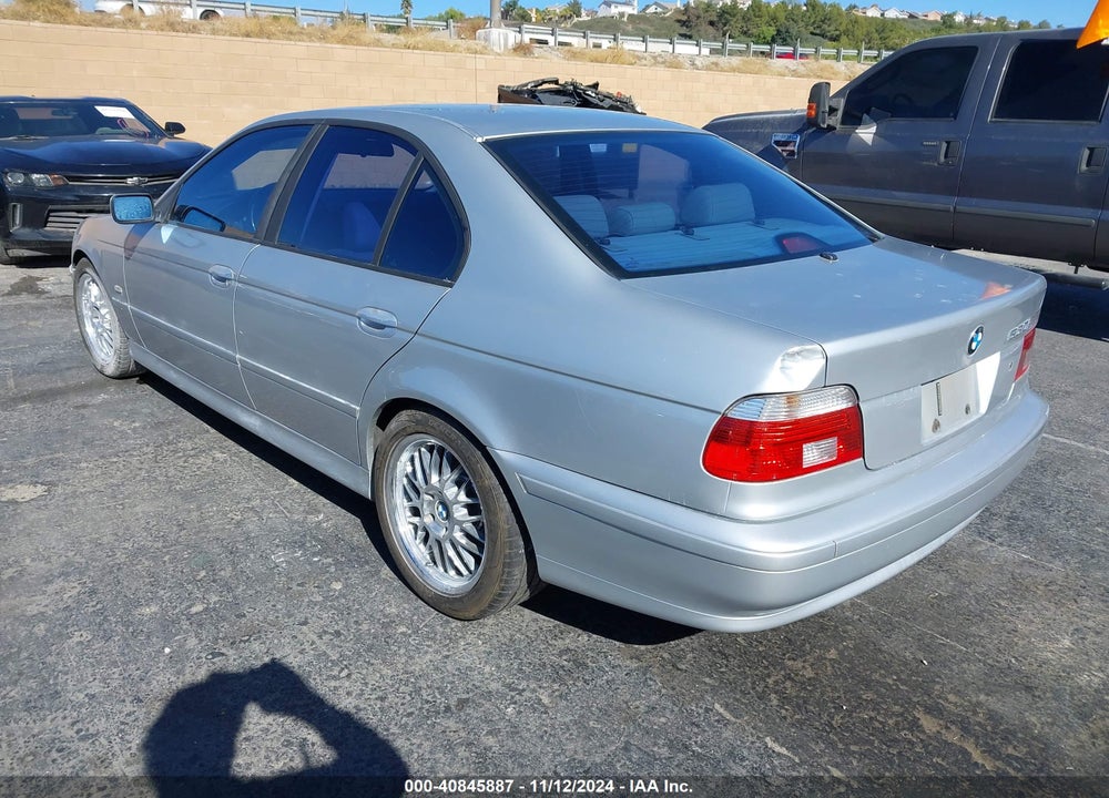 2003 BMW 530IA VIN: WBADT634X3CK38447