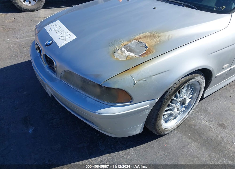 2003 BMW 530IA VIN: WBADT634X3CK38447