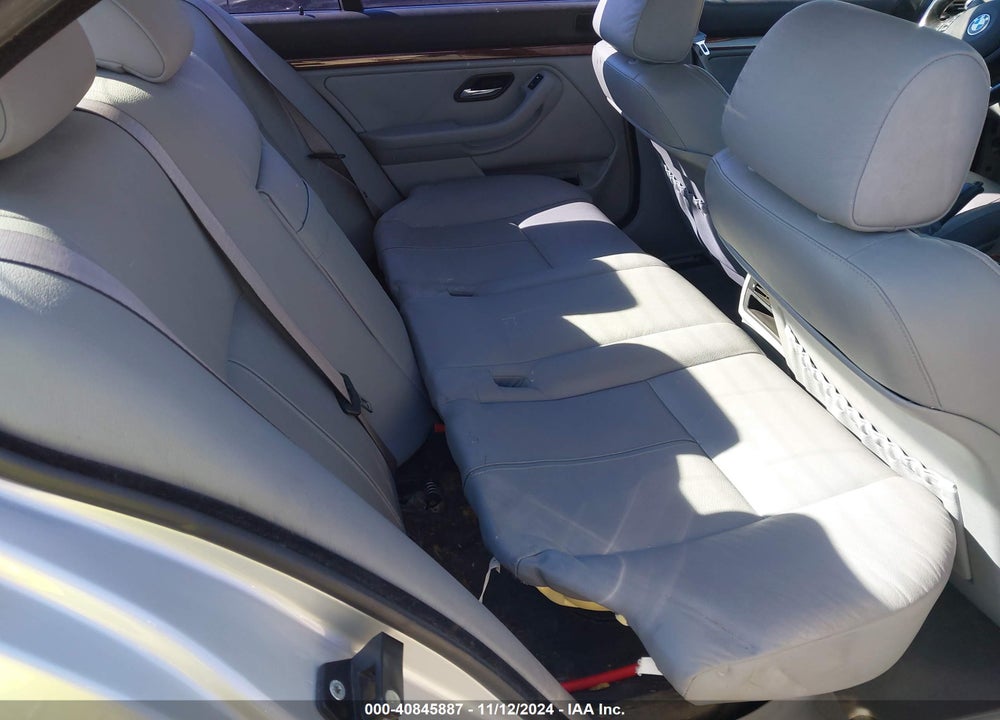 2003 BMW 530IA VIN: WBADT634X3CK38447