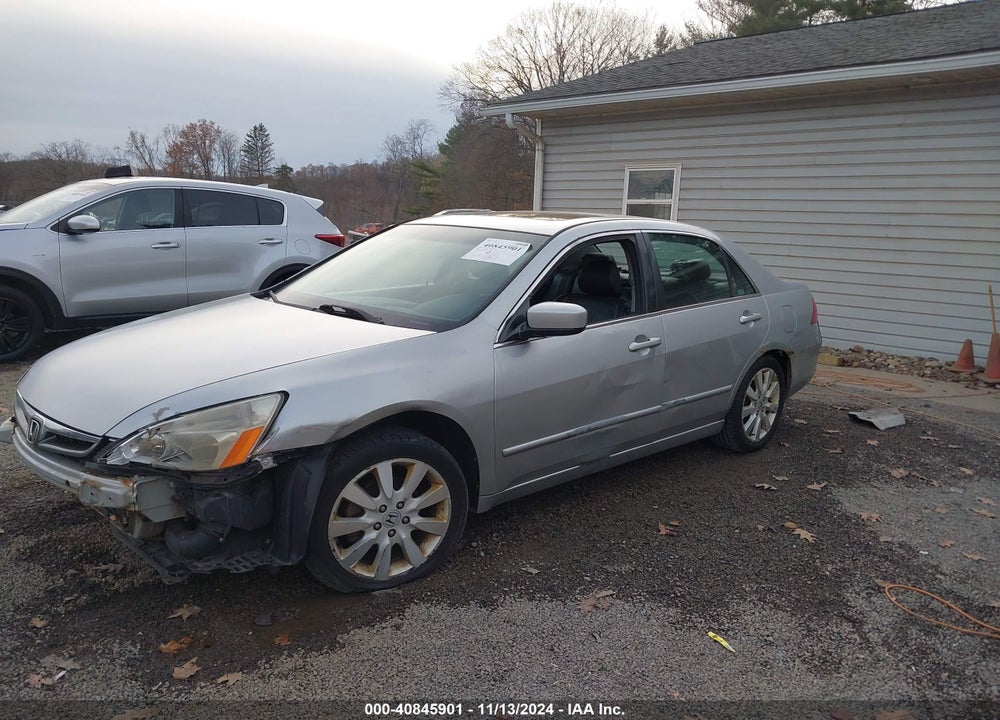 2007 HONDA ACCORD 3.0 EX VIN: 1HGCM66577A074349