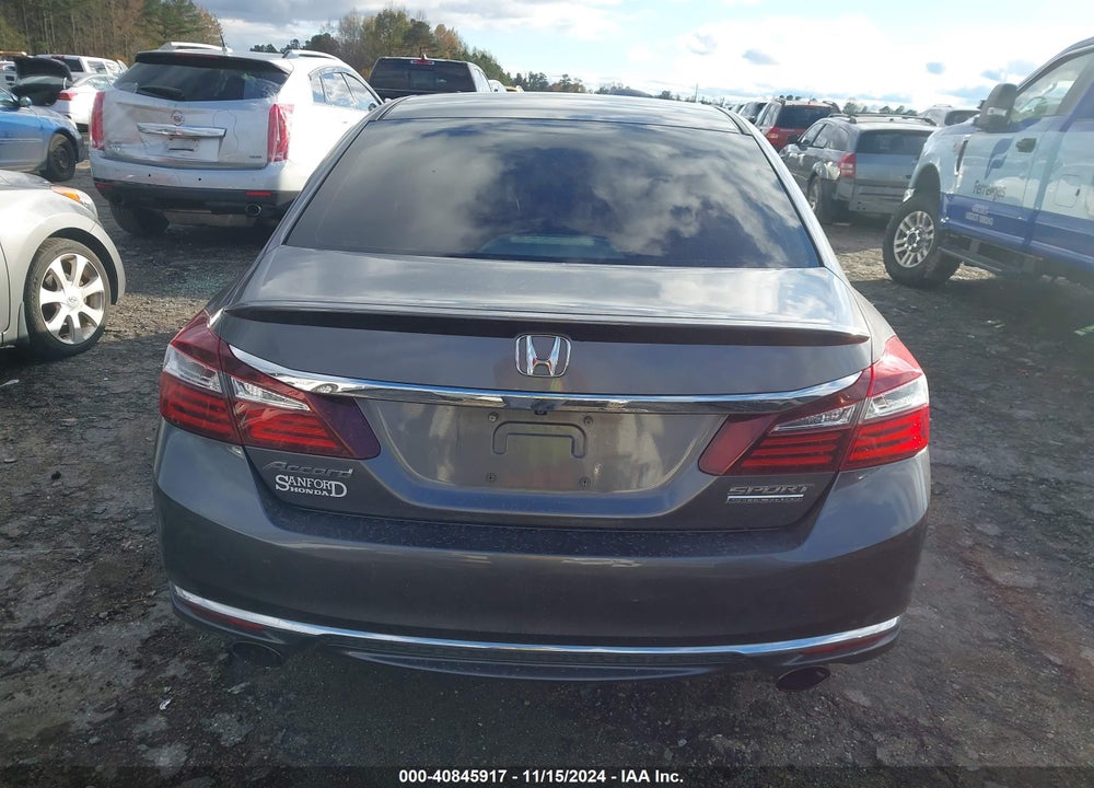2017 HONDA ACCORD SPORT SE VIN: 1HGCR2F10HA119334