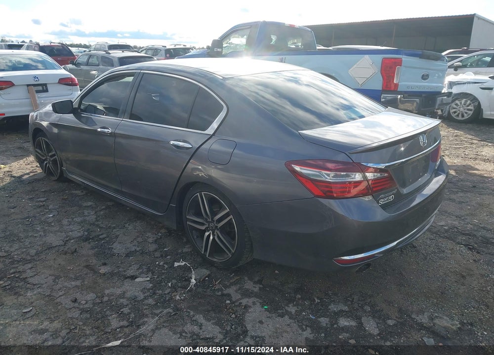 2017 HONDA ACCORD SPORT SE VIN: 1HGCR2F10HA119334