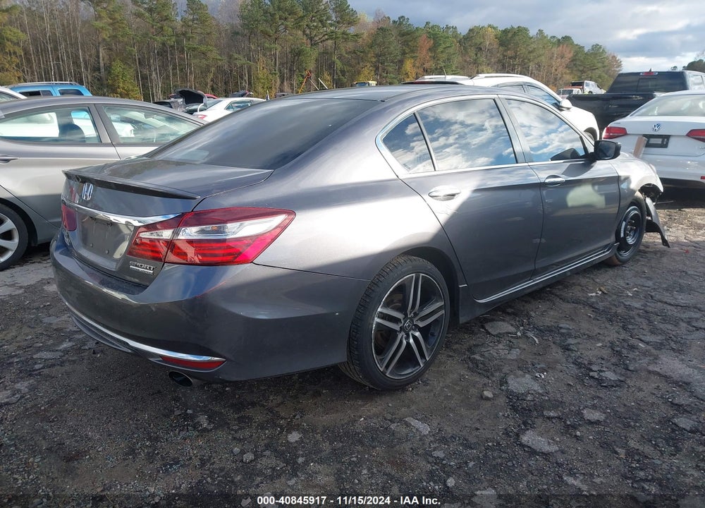 2017 HONDA ACCORD SPORT SE VIN: 1HGCR2F10HA119334